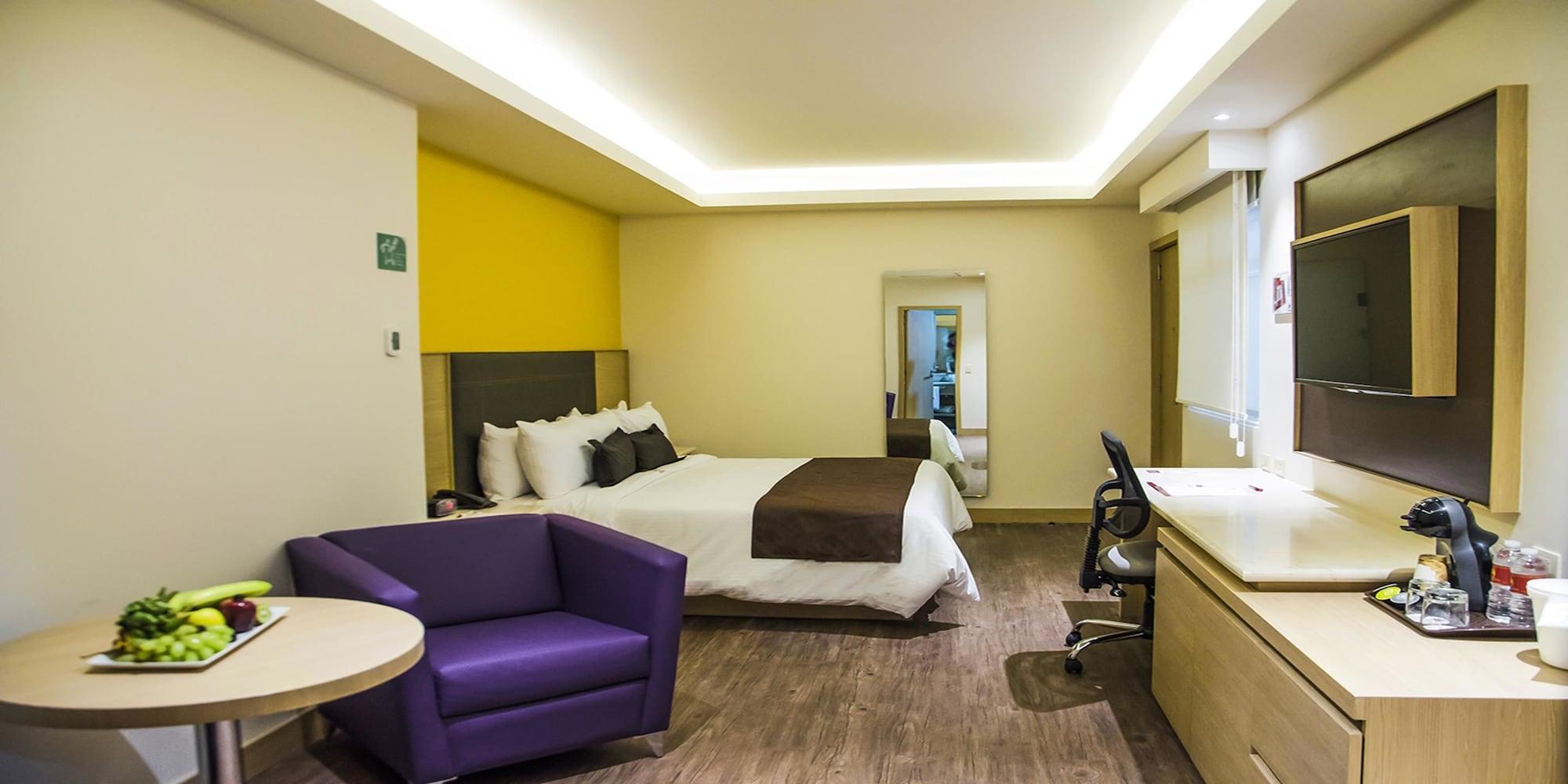 Plaza Poblana Hotel Puebla Ngoại thất bức ảnh