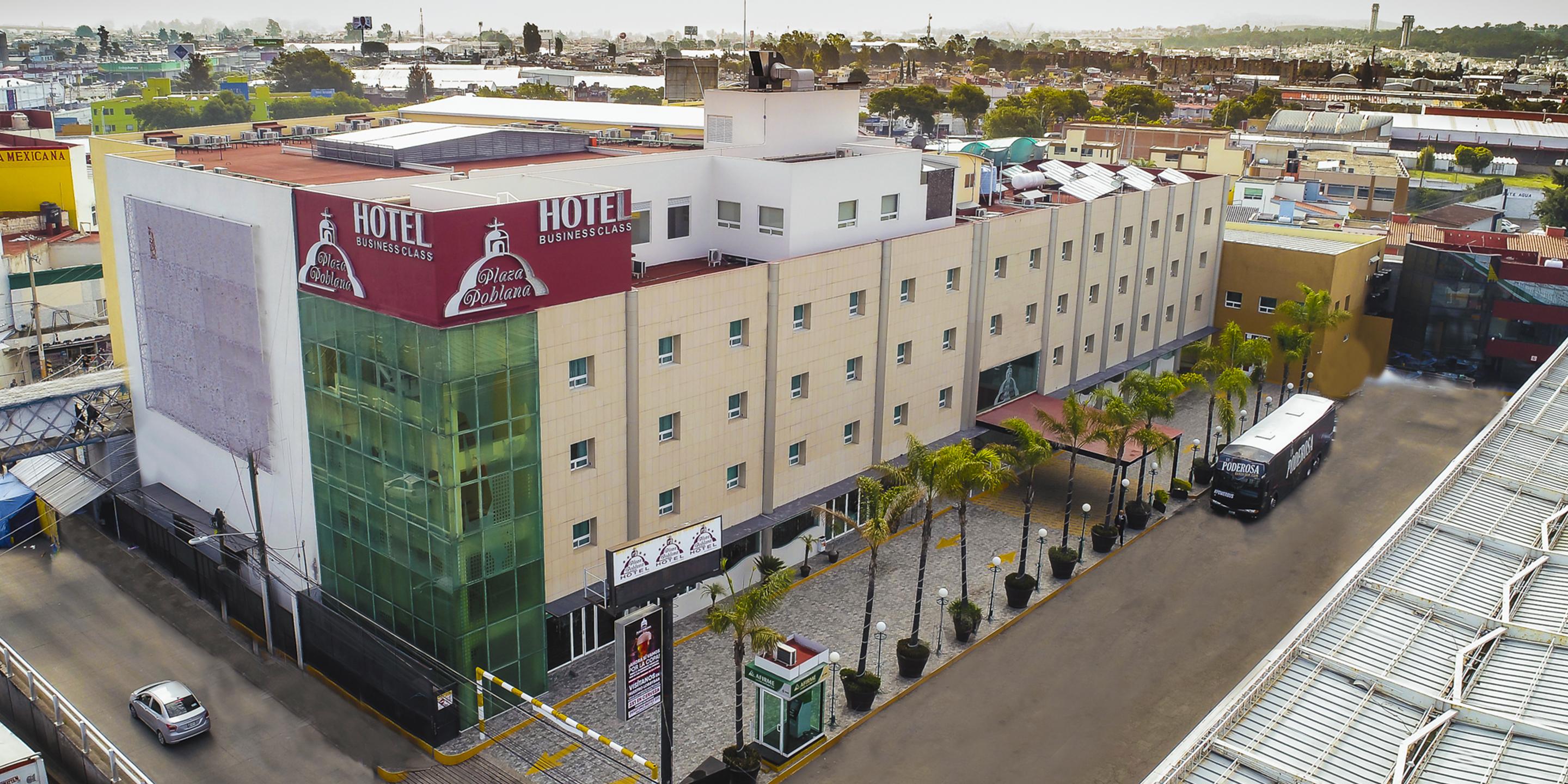 Plaza Poblana Hotel Puebla Ngoại thất bức ảnh