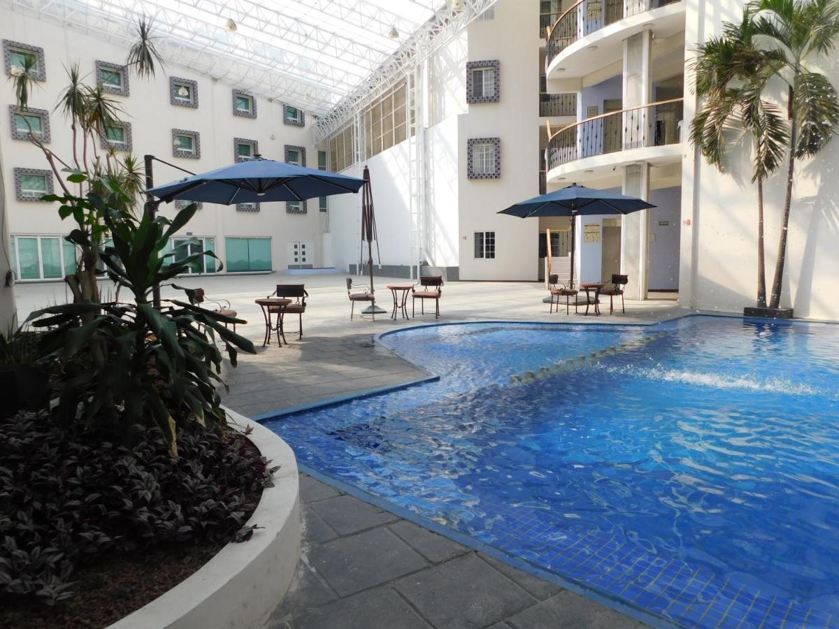 Plaza Poblana Hotel Puebla Ngoại thất bức ảnh