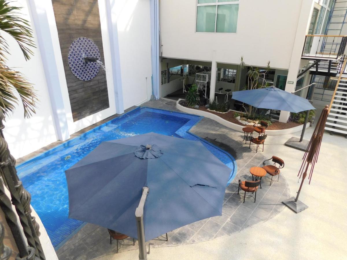 Plaza Poblana Hotel Puebla Ngoại thất bức ảnh
